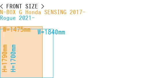 #N-BOX G Honda SENSING 2017- + Rogue 2021-